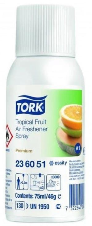 Tork аерозольний освіжувач повітря тропічний аромат, 75 мл, А1 (12 шт/ящ) Арт. 33878100